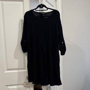 AGB Black Long Sleeve Dress